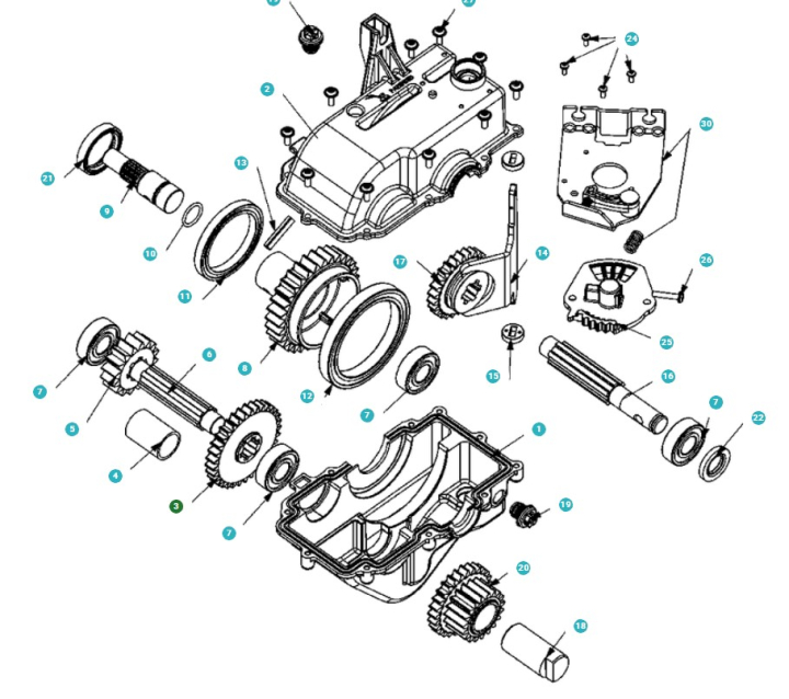 Gear 5803167-01 in the group  at Entreprenadbutiken (5803167-01)
