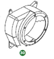 Blower Housing 5809605-01 in the group  at Entreprenadbutiken (5809605-01)
