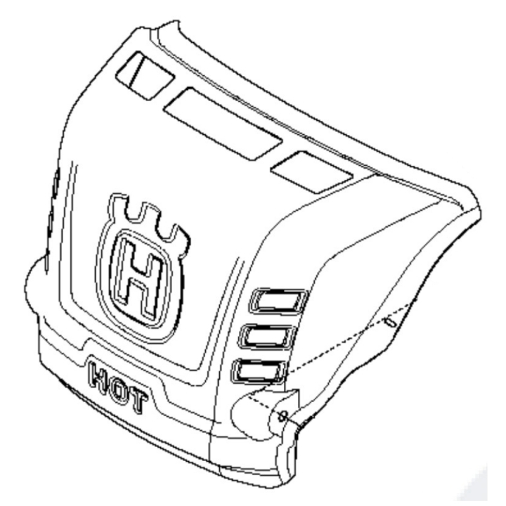 Heat Shield 5809913-01 in the group  at Entreprenadbutiken (5809913-01)