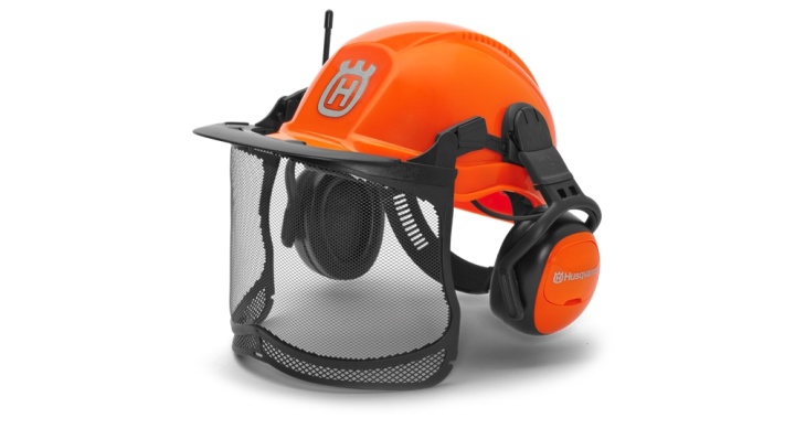 Forest helmet Husqvarna Functional with FM radio in the group Forest / Brushcutters / Protective Equipments / Workwear / Forest Helmets at Entreprenadbutiken (5810407-01)