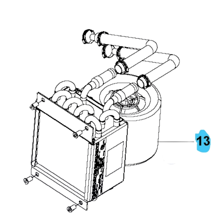 Hot Water Heater 5819871-01 in the group  at Entreprenadbutiken (5819871-01)