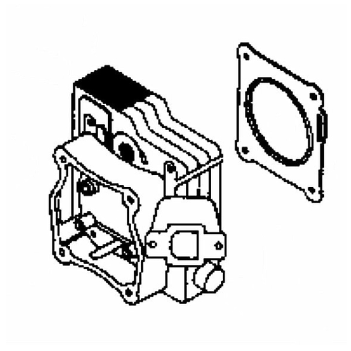 Cylinder Head Lct.208Cc.Epa Ii in the group  at Entreprenadbutiken (5820457-01)