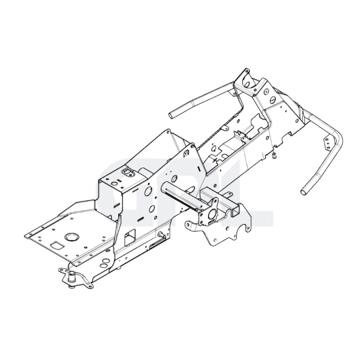 Chassis Awd Black in the group at Entreprenadbutiken (5827582-03)