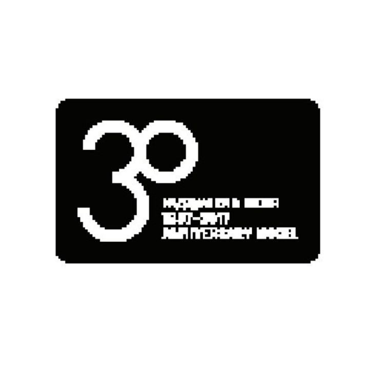 Anniversary Sticker, 30 Years in the group  at Entreprenadbutiken (5828102-01)
