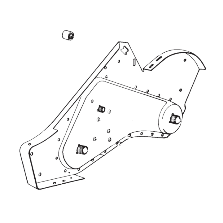 Gearbox,Asm,Rh/Bearing 5831104-01 in the group  at Entreprenadbutiken (5831104-01)