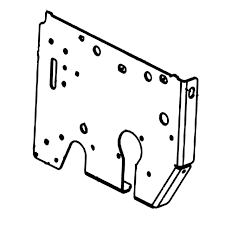 Frame Side Lhs - Ms668 - Orang 5838084-03 in the group  at Entreprenadbutiken (5838084-03)