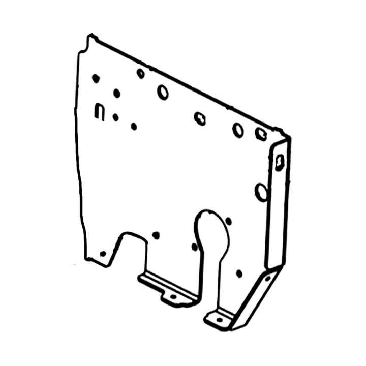 Frame Side Rhs - Ms668 - Orang 5838084-04 in the group at Entreprenadbutiken (5838084-04)