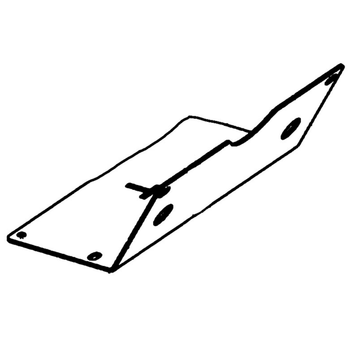 Cover Bottom Frame Track Ms668 5838086-02 in the group at Entreprenadbutiken (5838086-02)