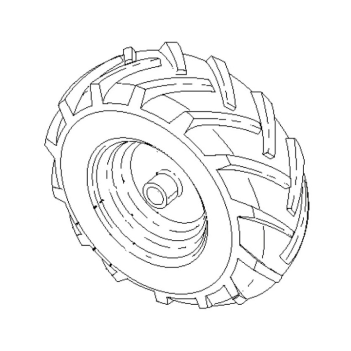 Wheel Right 5838774-01 in the group at Entreprenadbutiken (5838774-01)