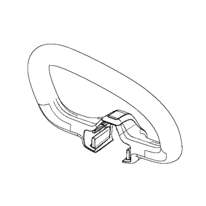 Handle Front 5853276-02 in the group  at Entreprenadbutiken (5853276-02)