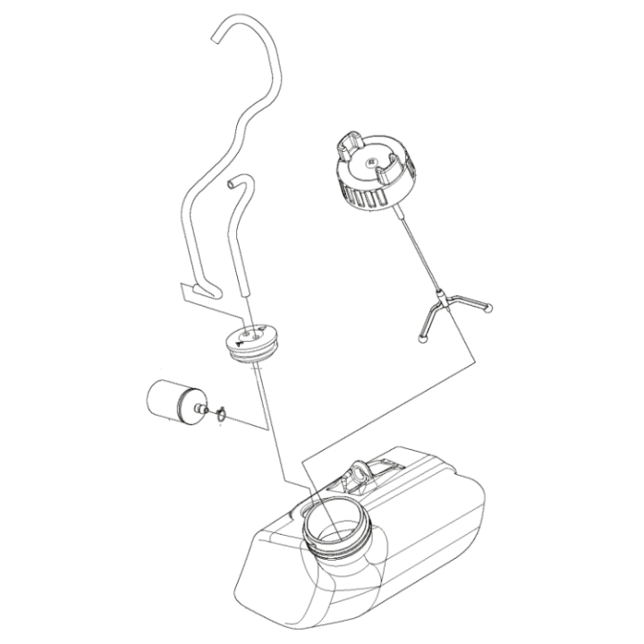 Fuel Tank Compl 5856351-02 in the group  at Entreprenadbutiken (5856351-02)