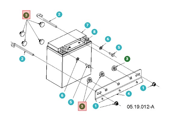 Rubber Bushing 5859893-01 in the group  at Entreprenadbutiken (5859893-01)