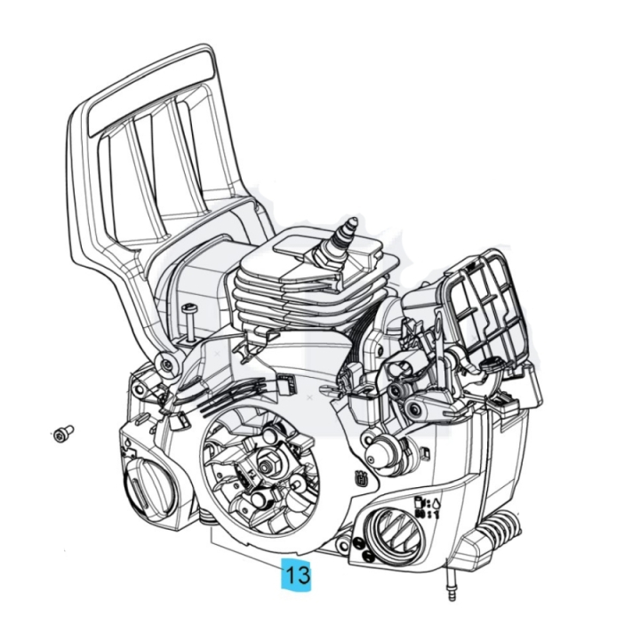 Front Devibration 5864481-01 in the group at Entreprenadbutiken (5864481-01)