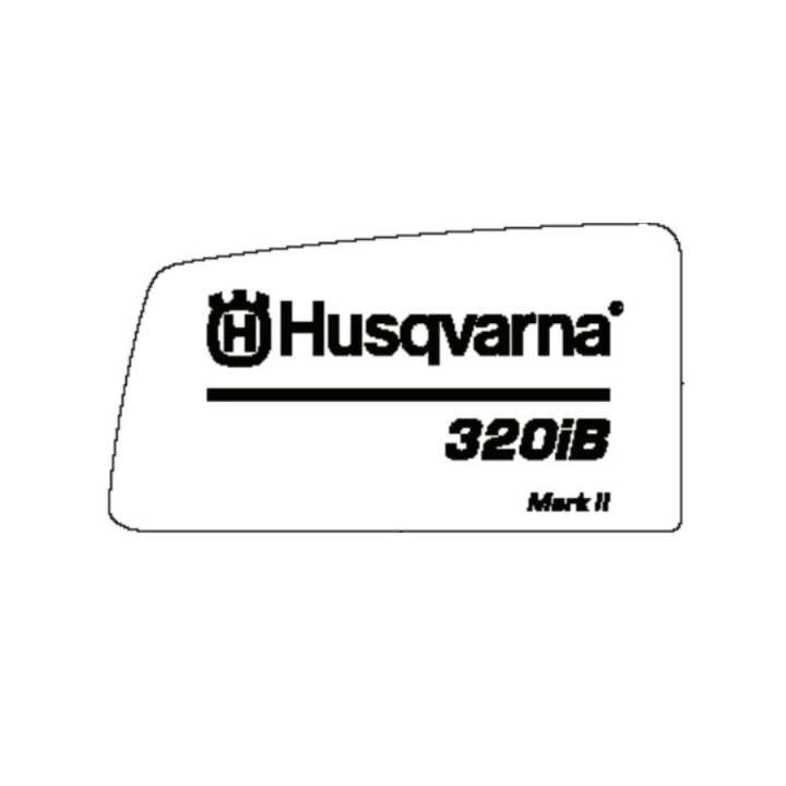 Decal Product Left 320Ib Mii in the group at Entreprenadbutiken (5868341-07)