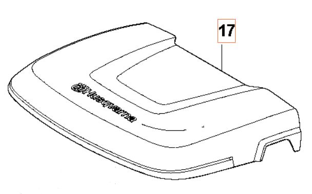 Kit Lid - Automower House 5868858-01 in the group  at Entreprenadbutiken (5868858-01)