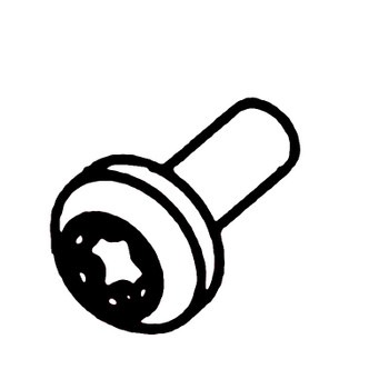 Screw M4X10 5869029-01 in the group  at Entreprenadbutiken (5869029-01)