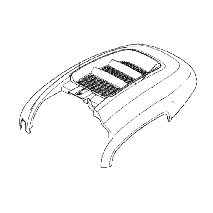 Engine Cover Comply, Black 5870091-03 in the group  at Entreprenadbutiken (5870091-03)