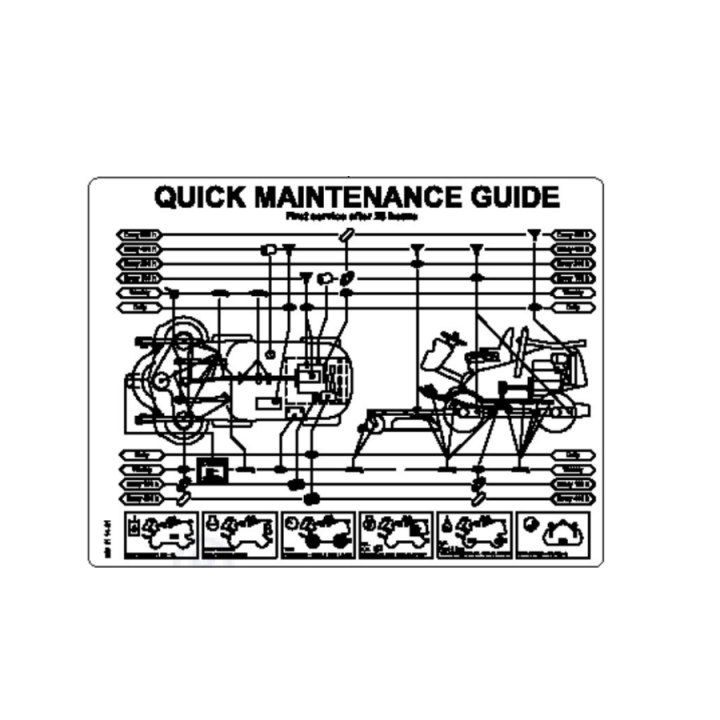 Service Decal P500D 5871114-01 in the group  at Entreprenadbutiken (5871114-01)