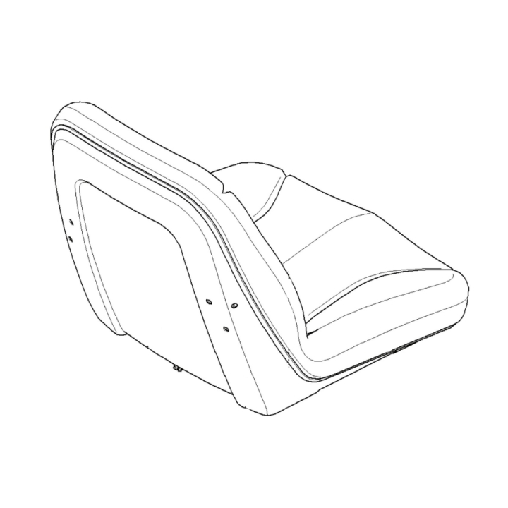 Seat Assy Kit High Jonsered in the group at Entreprenadbutiken (5876053-04)