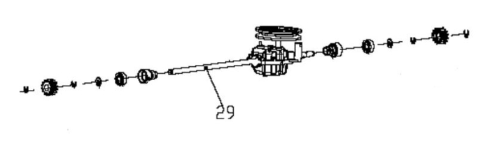 Gearbox 5879087-01 in the group at Entreprenadbutiken (5879087-01)