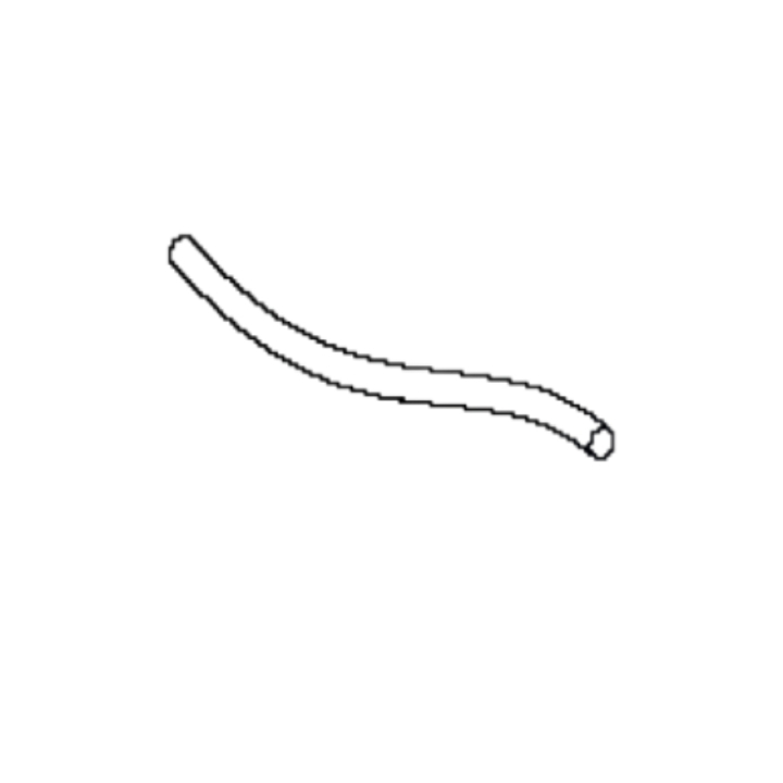 Hose 3/8 In, Rubber 12 In, Smooth in the group  at Entreprenadbutiken (5879248-12)