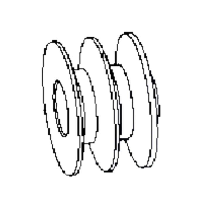 Pulley 5879537-01 in the group  at Entreprenadbutiken (5879537-01)