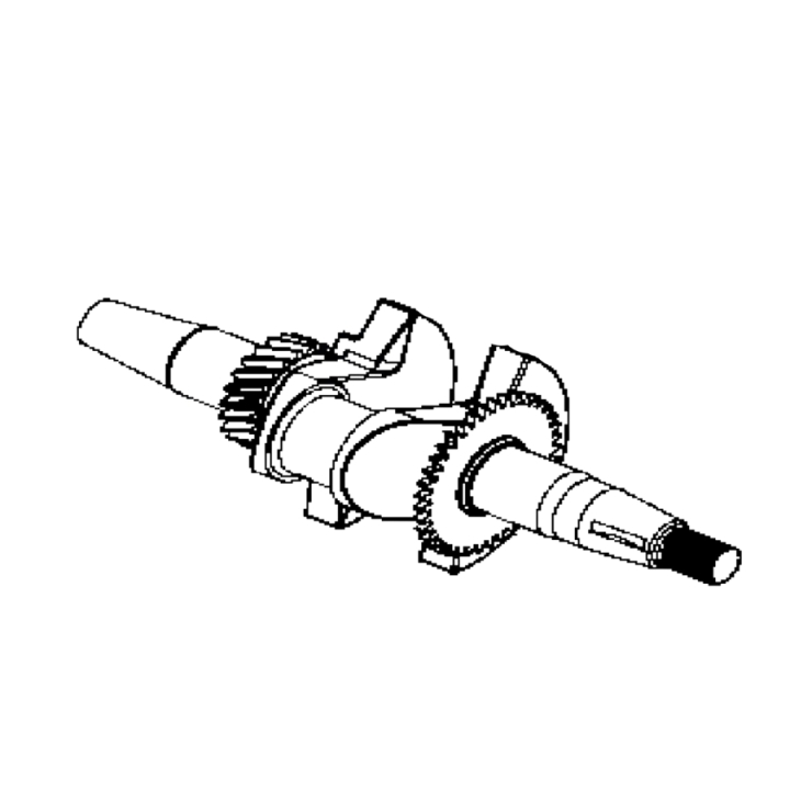 Crankshaft,Assy 5880029-01 in the group  at Entreprenadbutiken (5880029-01)