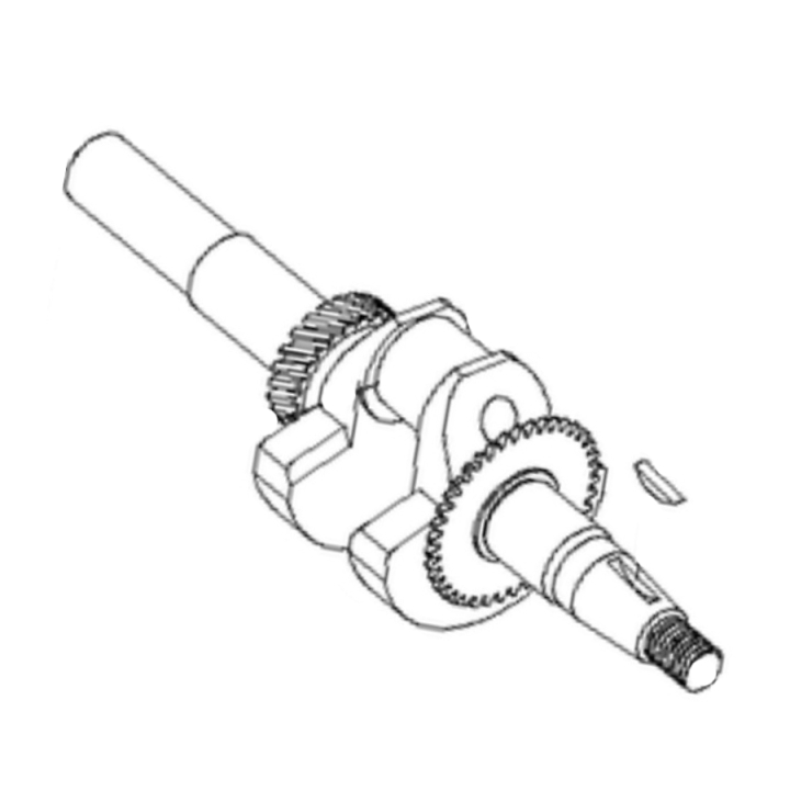 Crankshaft 5880149-01 in the group  at Entreprenadbutiken (5880149-01)