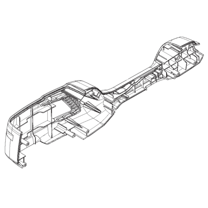 Cover Left in the group Spare parts Husqvarna 136LiL at Entreprenadbutiken (5881461-01)