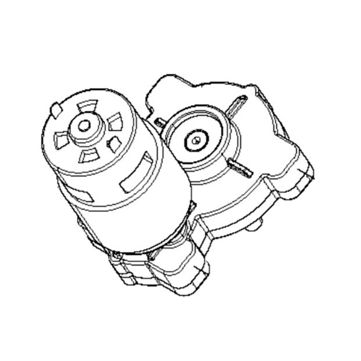 Gearbox Compl in the group Spare parts Husqvarna 136LiL at Entreprenadbutiken (5887283-01)