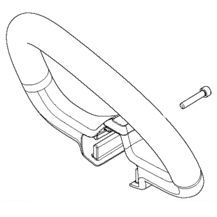 Handle Front in the group Spare parts Husqvarna 136LiL at Entreprenadbutiken (5887550-01)