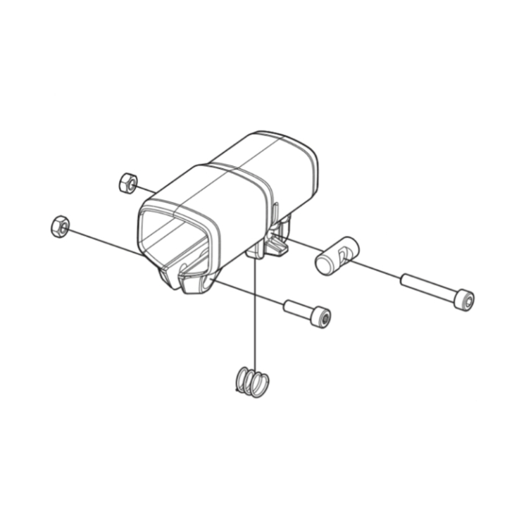 Clutch Front Handle in the group Spare parts Husqvarna 136LiL at Entreprenadbutiken (5887551-01)