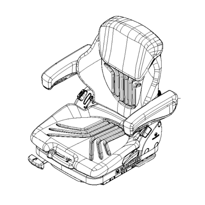 Comfort Seat 5889083-01 in the group  at Entreprenadbutiken (5889083-01)