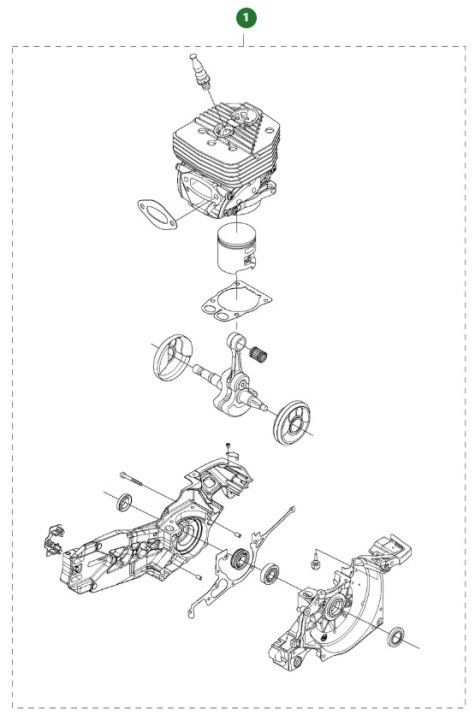 Engine Kit 5889928-02 in the group  at Entreprenadbutiken (5889928-02)