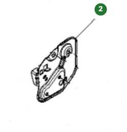 Handlebar Bracket 2Pos Adj, Rh in the group  at Entreprenadbutiken (5891978-03)