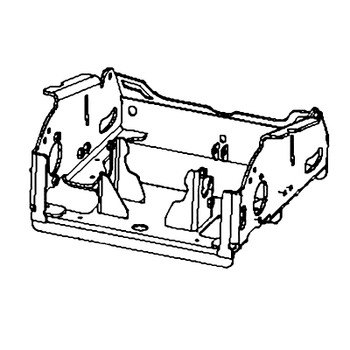 Frame Track Weldment Ms668 Ora 5893304-02 in the group  at Entreprenadbutiken (5893304-02)