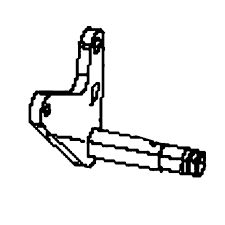Arm Track Adjuster Weldment Lh 5893324-01 in the group  at Entreprenadbutiken (5893324-01)