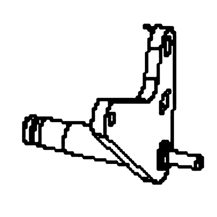 Arm Track Adjuster Weldment Rh 5893324-02 in the group at Entreprenadbutiken (5893324-02)