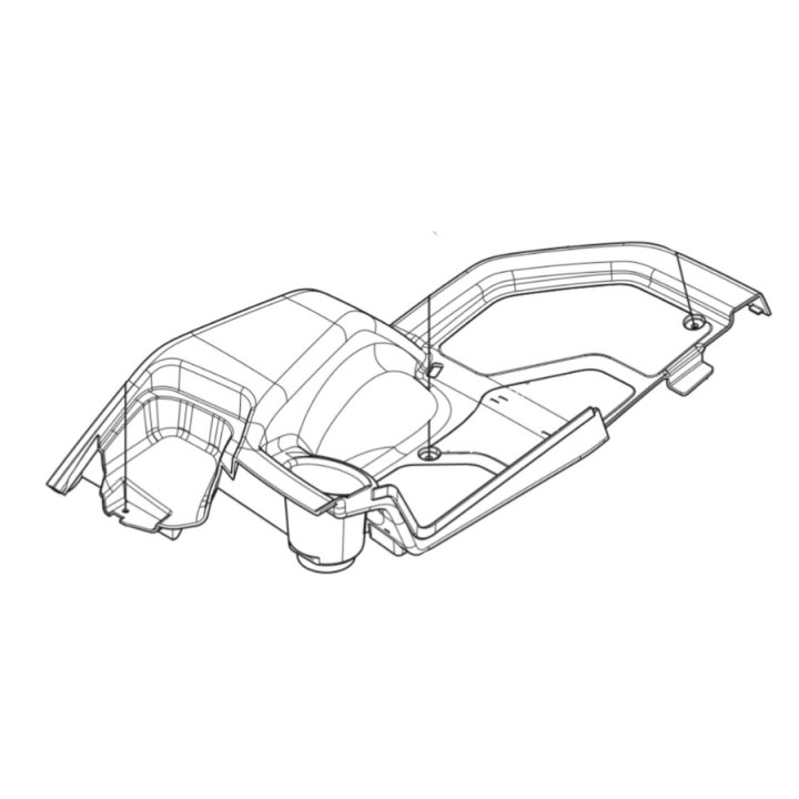 Tire Footrest, Left in the group  at Entreprenadbutiken (5894974-01)