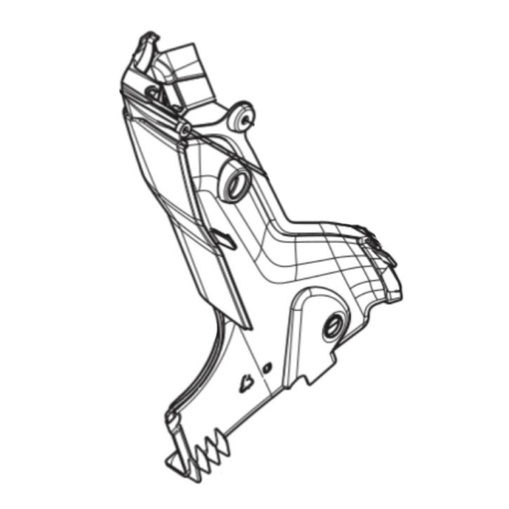 Cover Steering Column, Left in the group  at Entreprenadbutiken (5894976-01)