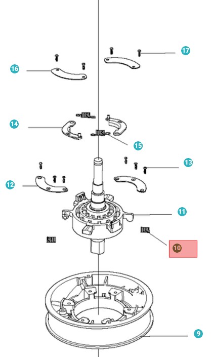 Tension Springs 5897948-01 in the group at Entreprenadbutiken (5897948-01)