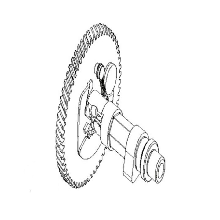 Camshaft 5898720-01 in the group  at Entreprenadbutiken (5898720-01)
