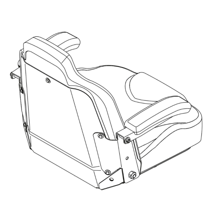 Tractor Seat 5903373-01 in the group  at Entreprenadbutiken (5903373-01)