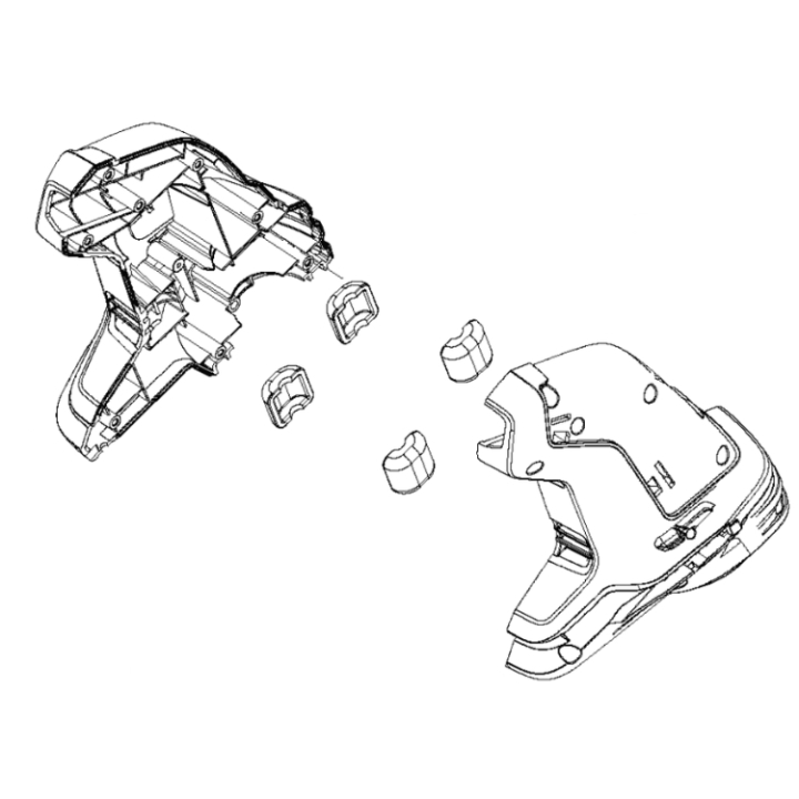 Motor Housing Motor Housing As 5903903-01 in the group Spare parts Husqvarna 136LiL at Entreprenadbutiken (5903903-01)