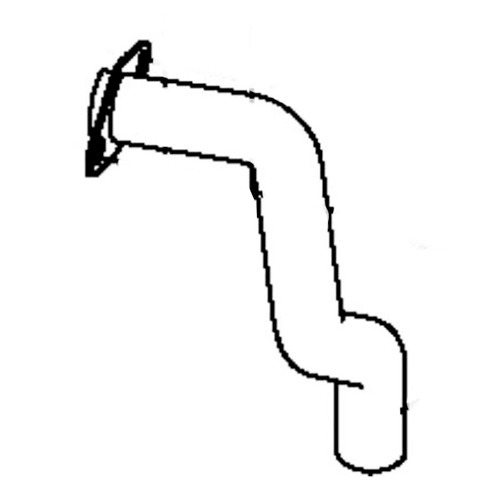 Tube Tube Exhaust Loncin 452 T in the group at Entreprenadbutiken (5908647-01)