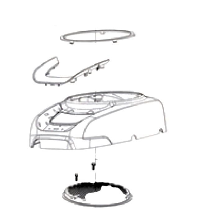 Service Kit Start Cover Sat Us 5909048-01 in the group at Entreprenadbutiken (5909048-01)