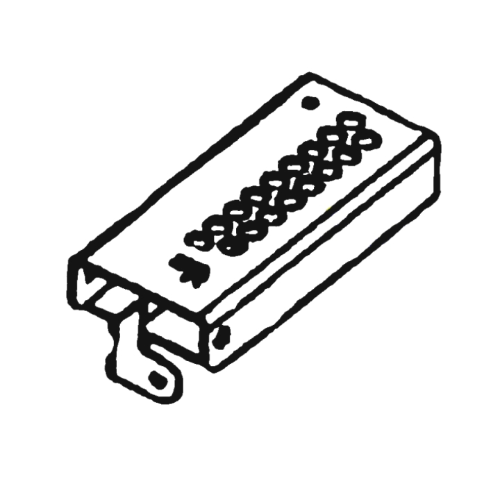 Height adjuster bracket, weldm in the group at Entreprenadbutiken (5909343-02)