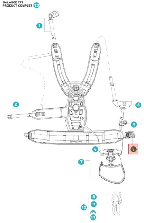 Buckle Belt-Buckle Assy 5913789-01 in the group  at Entreprenadbutiken (5913789-01)