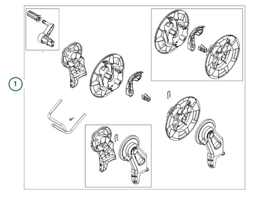 Handle Dark Gray 5926176-38 in the group at Entreprenadbutiken (5926176-38)