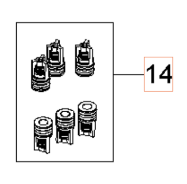 Service Kit Valve System 5926177-12 in the group  at Entreprenadbutiken (5926177-12)